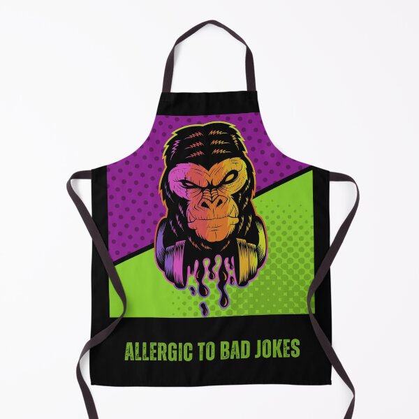 Item preview, Allergic To Bad jokes designed and sold by Shalinistudio.