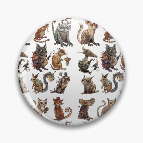 Item preview, Fantasy animals set v3 designed and sold by Stickio.