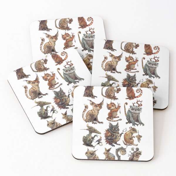 Item preview, Fantasy animals set v3 designed and sold by Stickio.