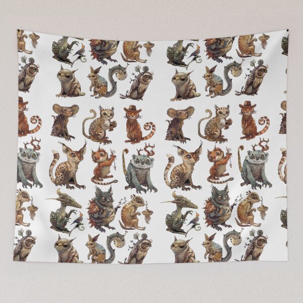 Item preview, Fantasy animals set v3 designed and sold by Stickio.