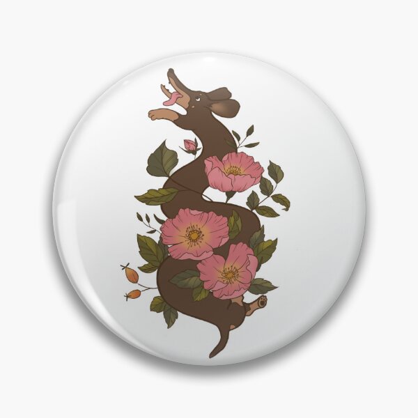 Item preview, Tattoo Wienerdog  designed and sold by SeabirdCreates.