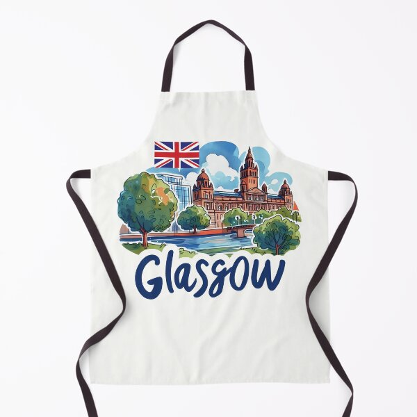 Item preview, Glasgow Scotland UK designed and sold by WanderlustCoCo.