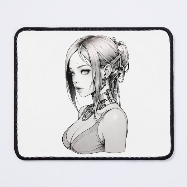 Item preview, Cyborg Girl designed and sold by ArtCraftLab.