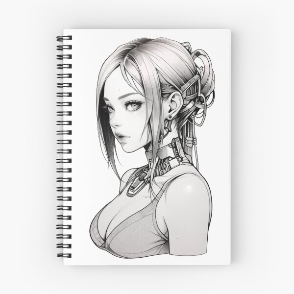 Item preview, Cyborg Girl designed and sold by ArtCraftLab.