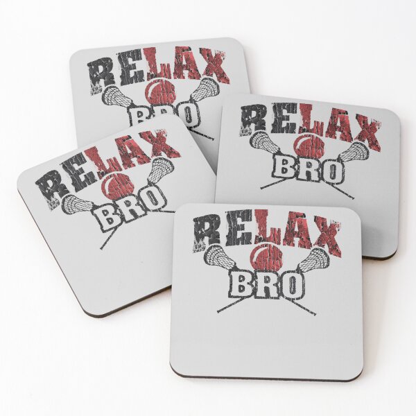 Item preview, RELAX Bro vintage lacrosse player designed and sold by Anouaramer.