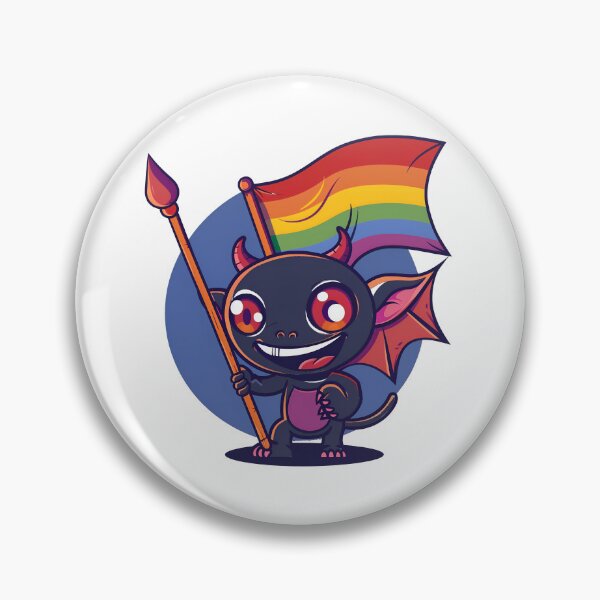 Item preview, Cute gay Devil LGBT  designed and sold by proudlyparent.