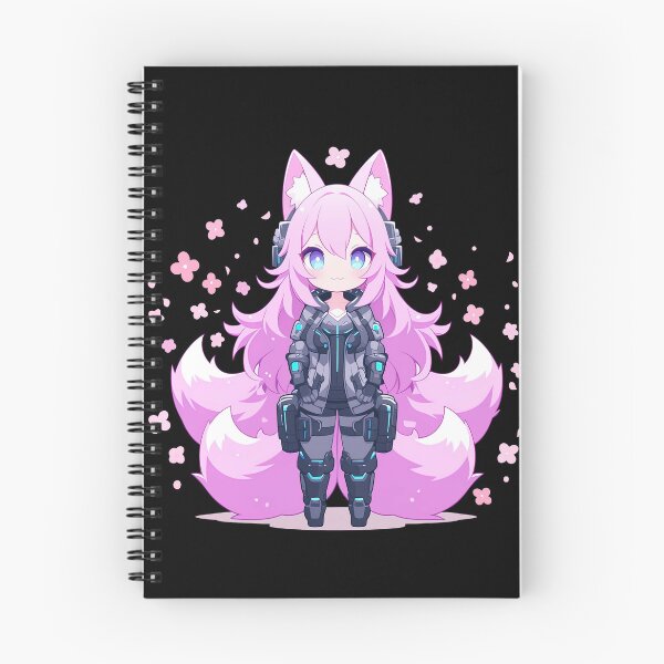 Item preview, Pink Cyber Kitsune designed and sold by A-Artistries.