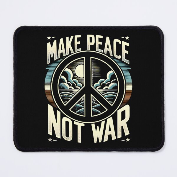 Item preview, Make Peace Not War social awareness designed and sold by Taans-Creation.