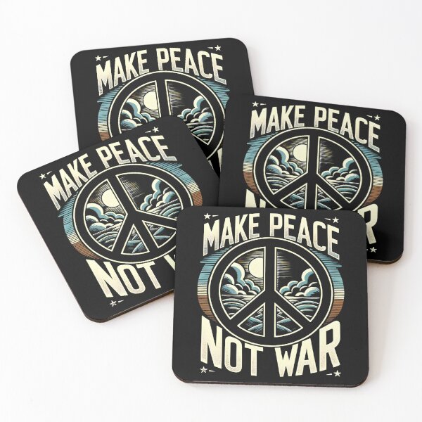 Item preview, Make Peace Not War social awareness designed and sold by Taans-Creation.