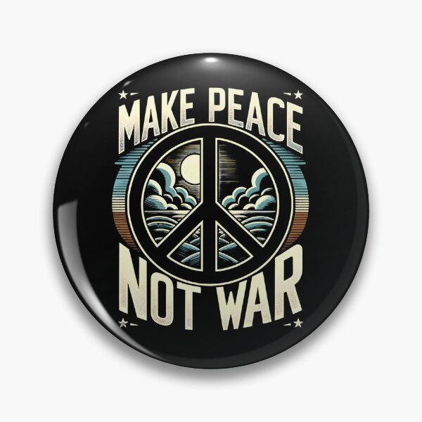 Item preview, Make Peace Not War social awareness designed and sold by Taans-Creation.