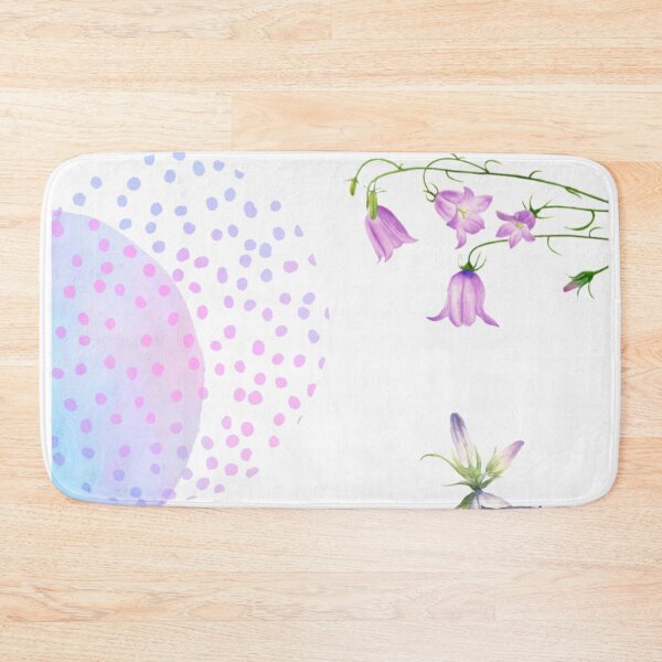 Item preview, Watercolor florals nature flowers bluebells watercolor aquarelle designed and sold by Yarlseri.