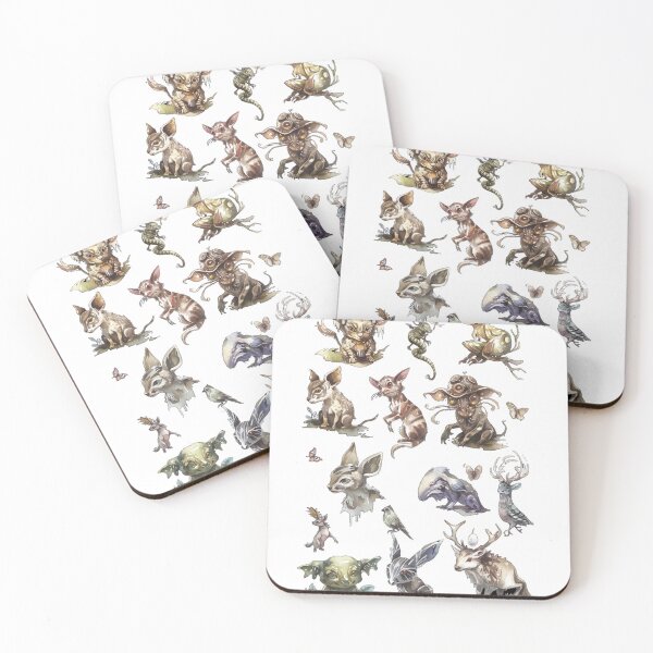 Item preview, Fantasy animals set v4 designed and sold by Stickio.
