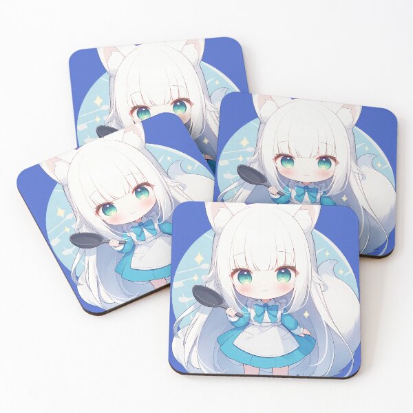Item preview, Chibi Arctic Fox Girl designed and sold by A-Artistries.