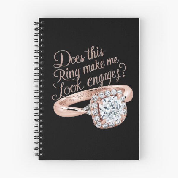 Item preview, "THIS RING MAKE ME LOOK ENGAGED ".FUNNY ENGAGED  designed and sold by Obinne.