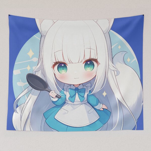 Item preview, Chibi Arctic Fox Girl designed and sold by A-Artistries.