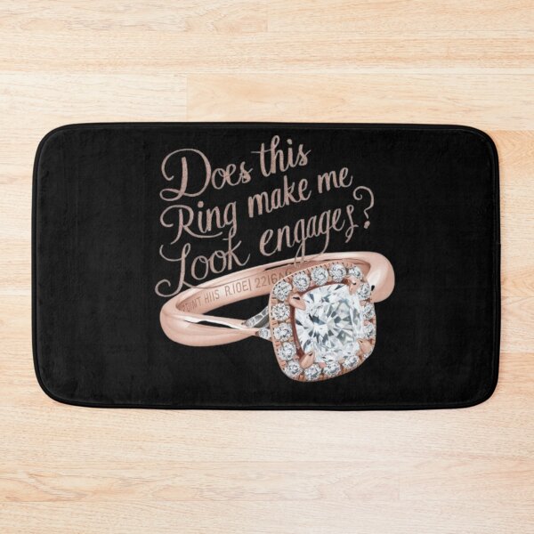 Item preview, "THIS RING MAKE ME LOOK ENGAGED ".FUNNY ENGAGED  designed and sold by Obinne.