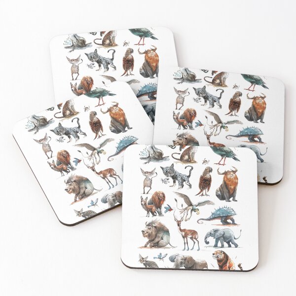 Item preview, Fantasy animals set v8 designed and sold by Stickio.
