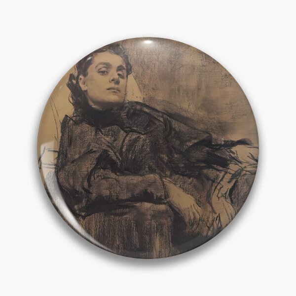 Item preview, ilya repin painting, ilya repin art, ilya repin artwork, ilya repin drawing, ilya repin portrait designed and sold by rosa-reid.