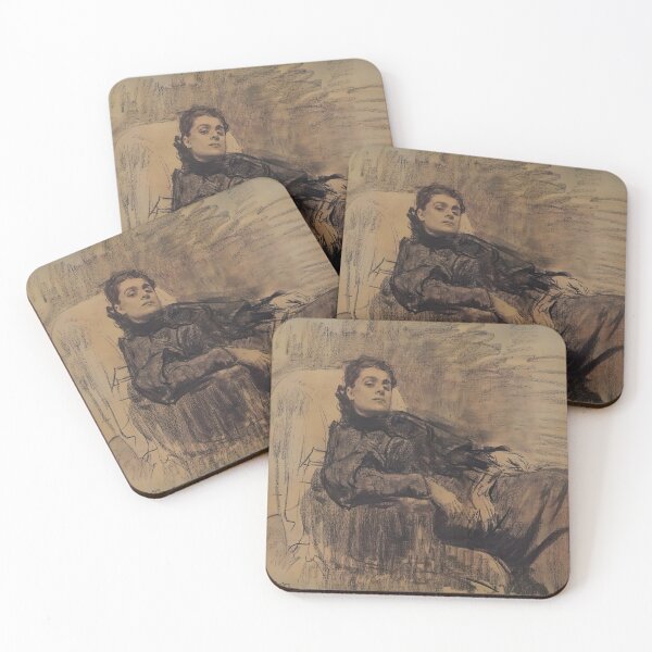 Item preview, ilya repin painting, ilya repin art, ilya repin artwork, ilya repin drawing, ilya repin portrait designed and sold by rosa-reid.