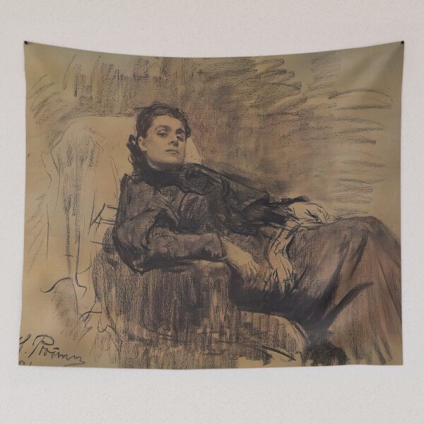 Item preview, ilya repin painting, ilya repin art, ilya repin artwork, ilya repin drawing, ilya repin portrait designed and sold by rosa-reid.