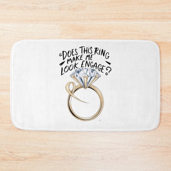 Item preview,  DOES THIS RING MAKE ME LOOK ENGAGED . NEWLY ENGAGED  designed and sold by Obinne.