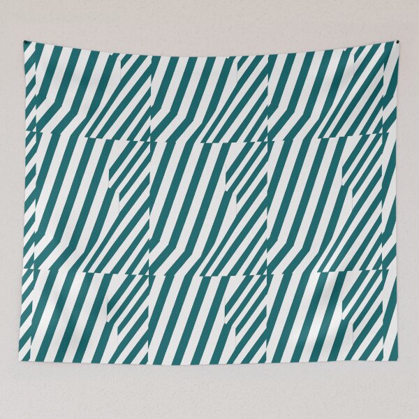 Item preview, White  Diagonal Stripes Pattern designed and sold by Liza36designs.