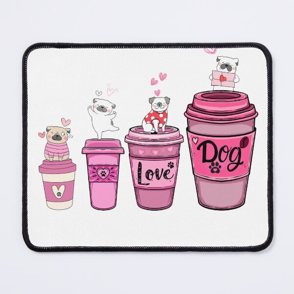 Item preview, Coffee and dogs designed and sold by Alinarosa.