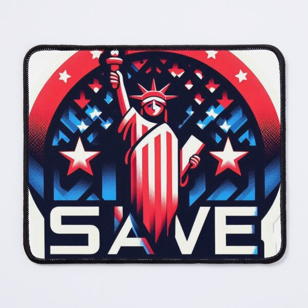 Item preview, Save Democracy: Stand Up for Freedom and Justice designed and sold by bestoftrendy.