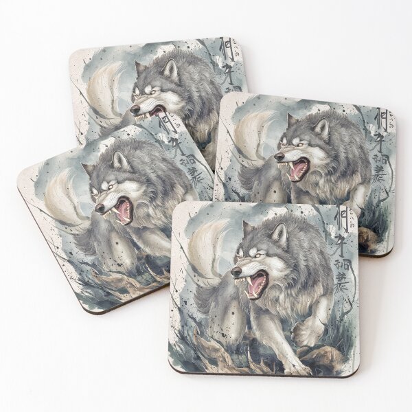 Item preview, Wolf designed and sold by MyHeartNSoulArt.