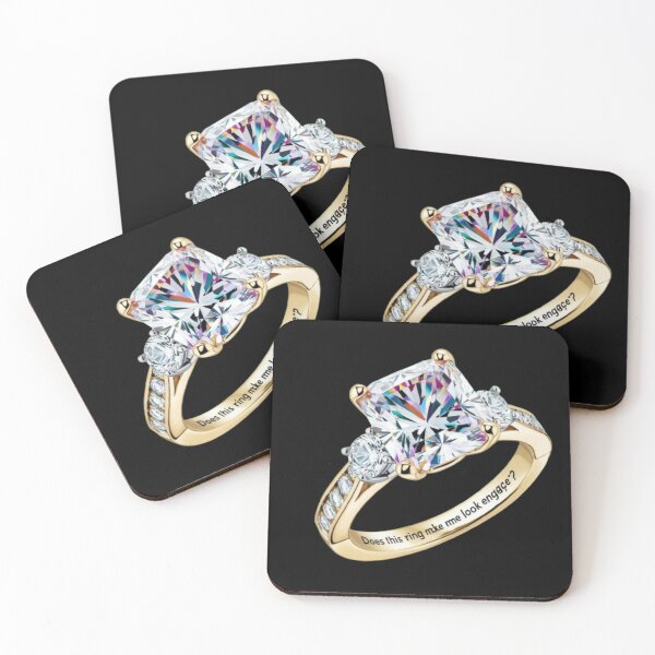 Item preview, DOES THIS RING MAKE ME LOOK ENGAGED . RING  designed and sold by Obinne.