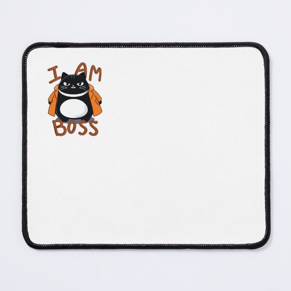 Item preview, Cute Black Cat Boss Cool designed and sold by kbung32.