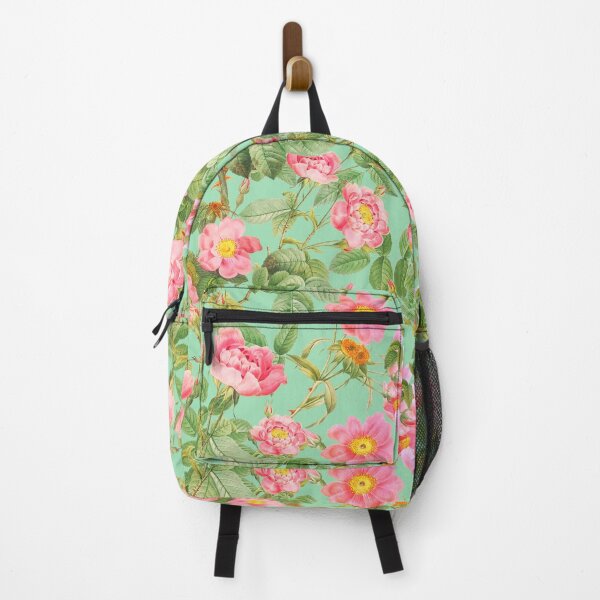 Item preview, beautiful vintage pink roses from Redouté designed and sold by ilustrinna.