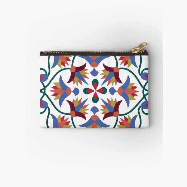 Item preview, colored lotus flora decorative Egyptian tent fabric design.  designed and sold by HEMRO.