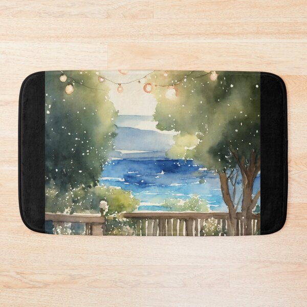 Item preview, Mystic magic  blue lake view designed and sold by catcurio.