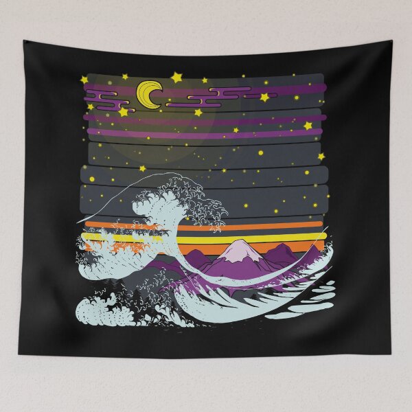 Item preview, The Great Wave designed and sold by urrin DESIGN.