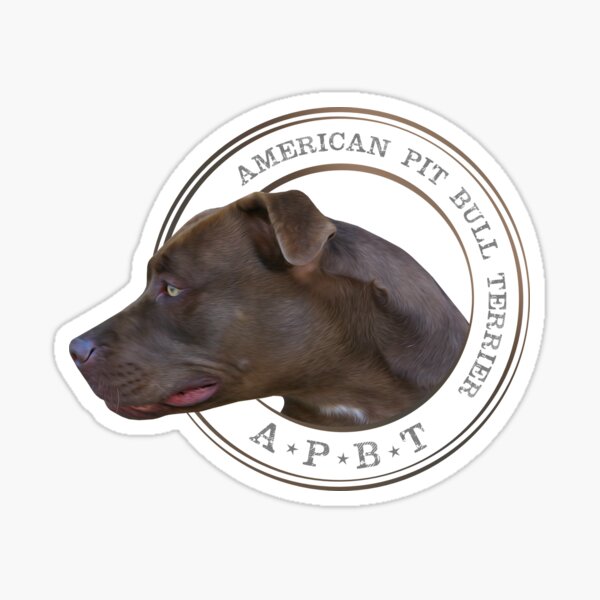 Item preview, American Pit Bull Terrier designed and sold by k9printart.