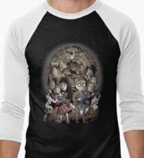 Look Away Men's Baseball ¾ T-Shirt