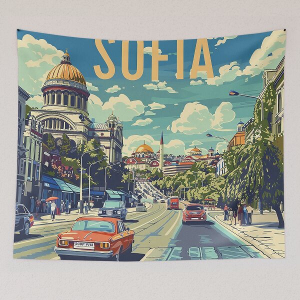Item preview, Sofia Poster Sofia Print designed and sold by nomiraclehere.