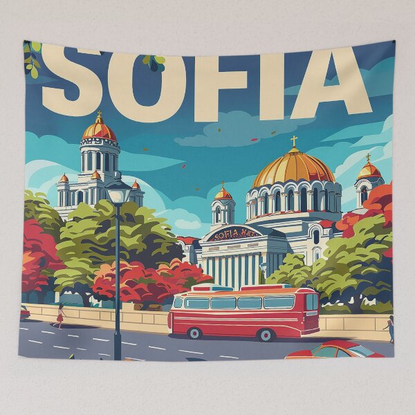 Item preview, Sofia Poster Sofia Print designed and sold by nomiraclehere.