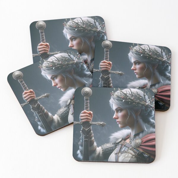 Item preview, Knight Woman designed and sold by GalleryBrisArt.