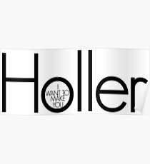 Holler Poster