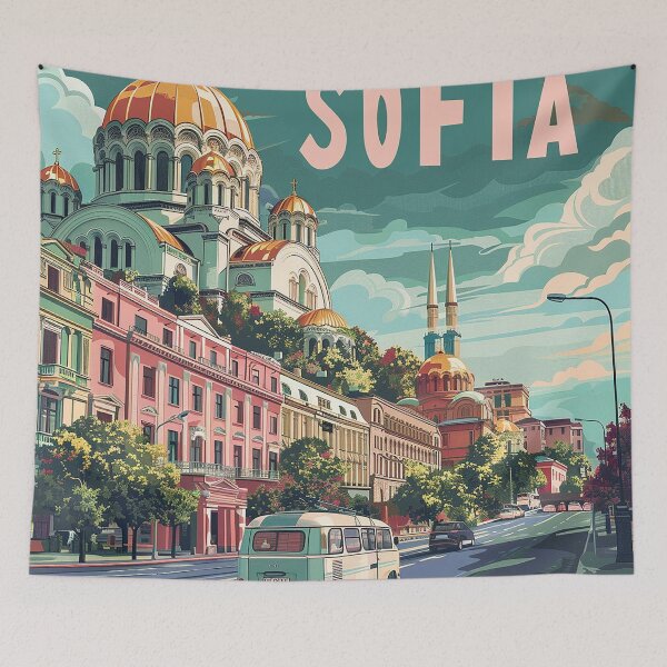 Item preview, Sofia Poster Sofia Print designed and sold by nomiraclehere.