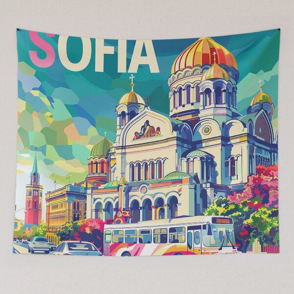 Item preview, Sofia Poster Sofia Print designed and sold by nomiraclehere.