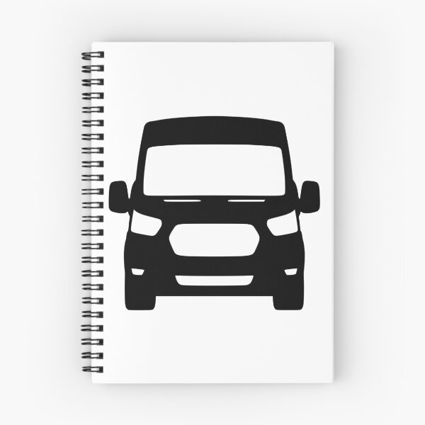 Item preview, Ford Transit Van Turneo 2015-2023 Black silhouette designed and sold by EdimDesign.