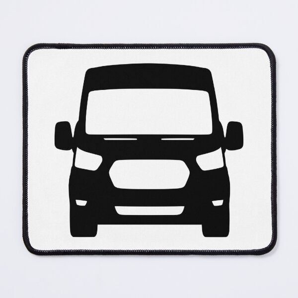 Item preview, Ford Transit Van Turneo 2015-2023 Black silhouette designed and sold by EdimDesign.