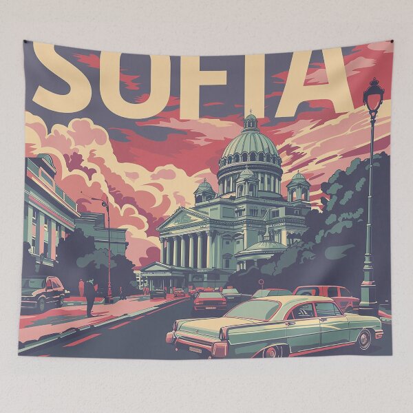 Item preview, Sofia Poster Sofia Print designed and sold by nomiraclehere.
