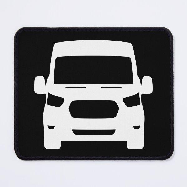 Item preview, Ford Transit Van Turneo 2015-2023 white silhouette designed and sold by EdimDesign.