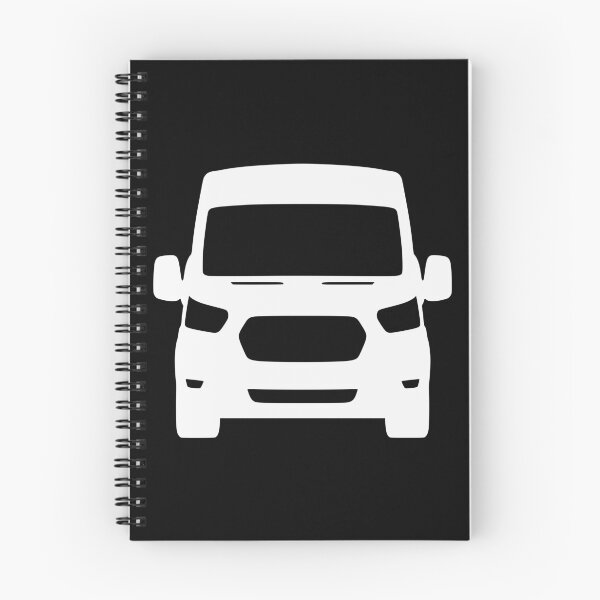 Item preview,  Ford Transit Van Turneo 2015-2023 white silhouette designed and sold by EdimDesign.