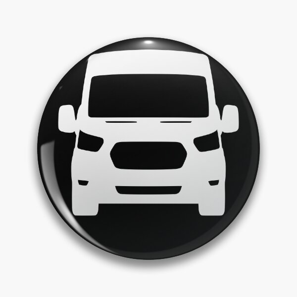 Item preview,  Ford Transit Van Turneo 2015-2023 white silhouette designed and sold by EdimDesign.