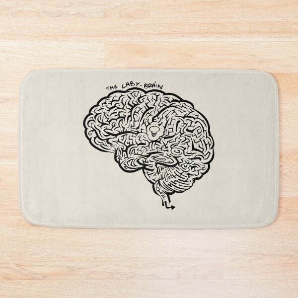 Item preview, Laby-Brain (monochrome black) designed and sold by TomiAx.